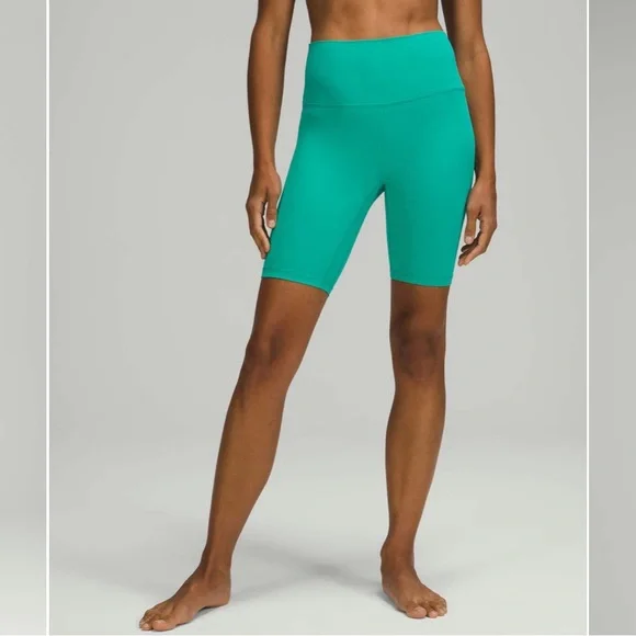 lululemon Align Short 8" Maldives Green Size 2 - Picture 3 of 8